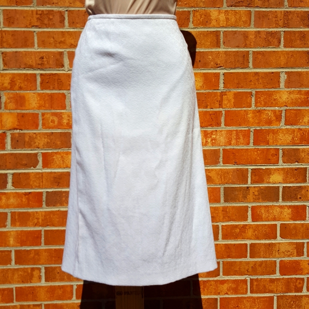 White skirt